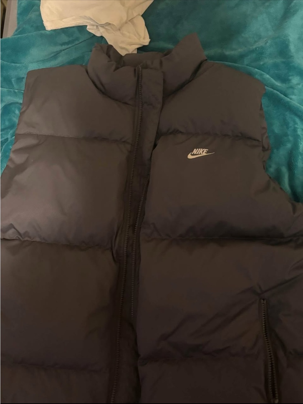 Nike Black Puffer Vest